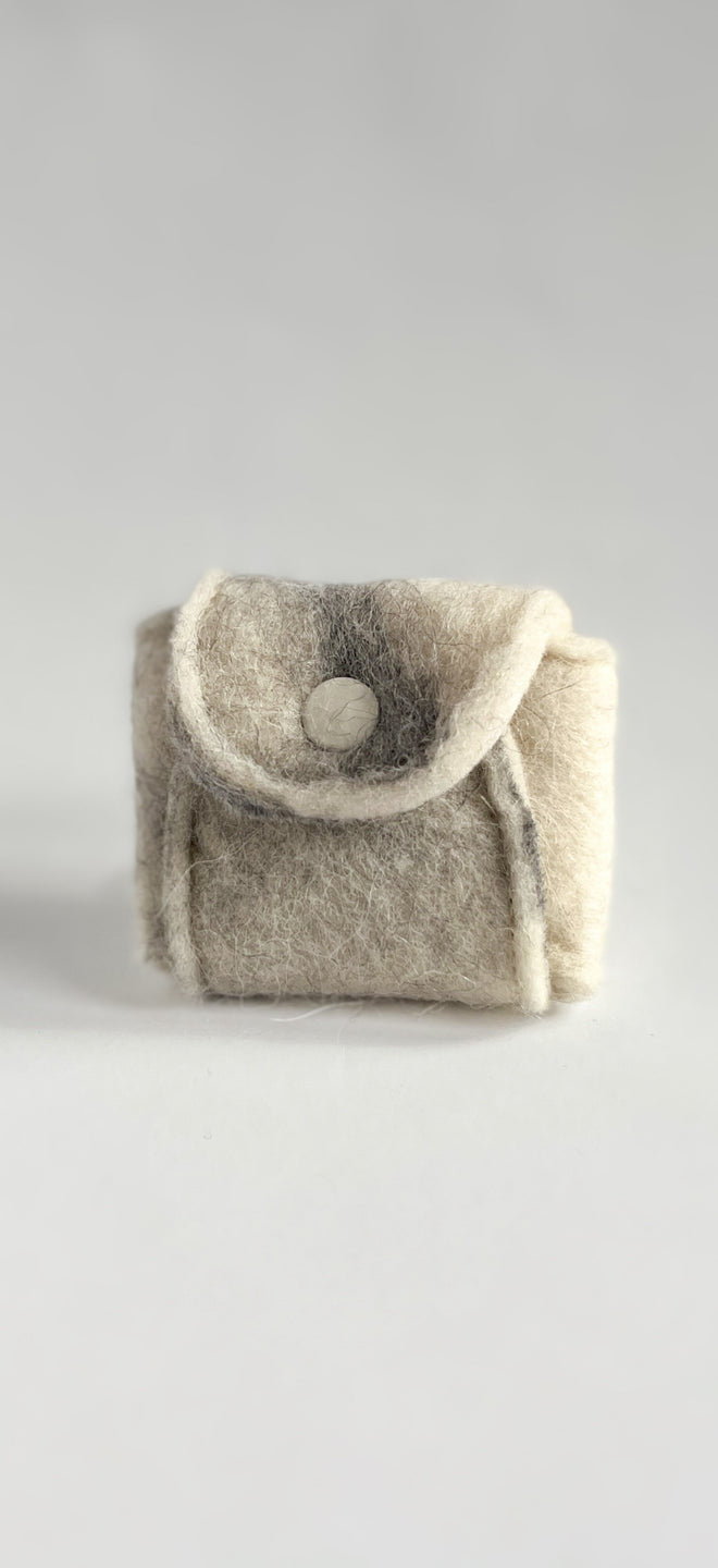 Felted AirPods case