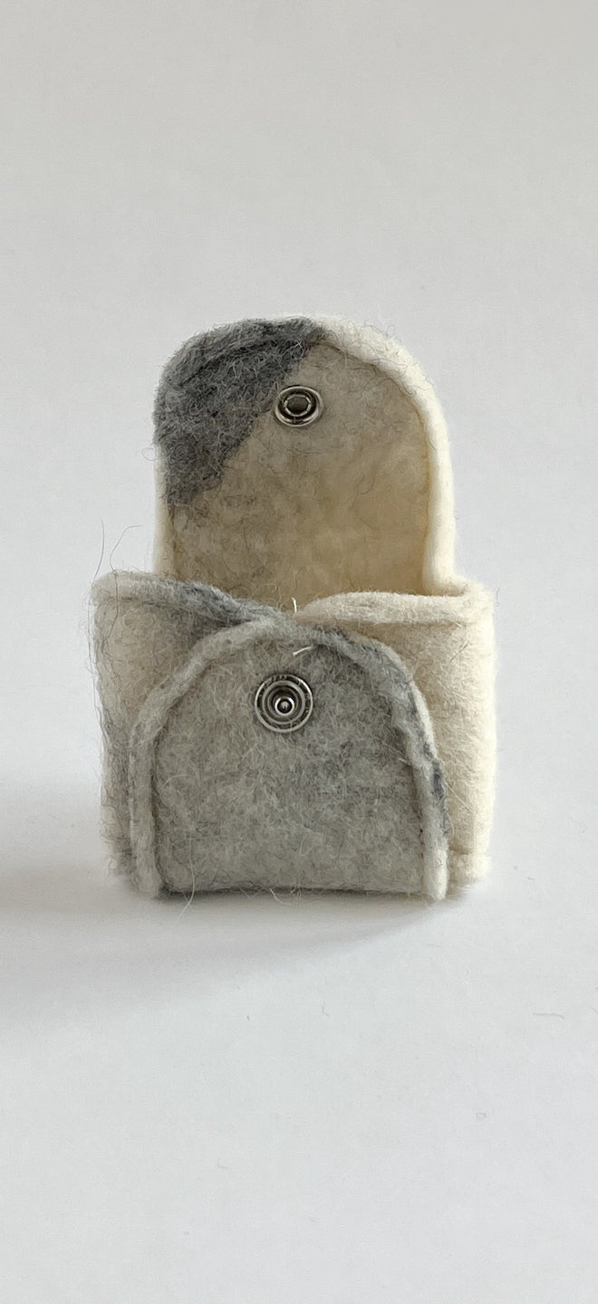 Felted AirPods case