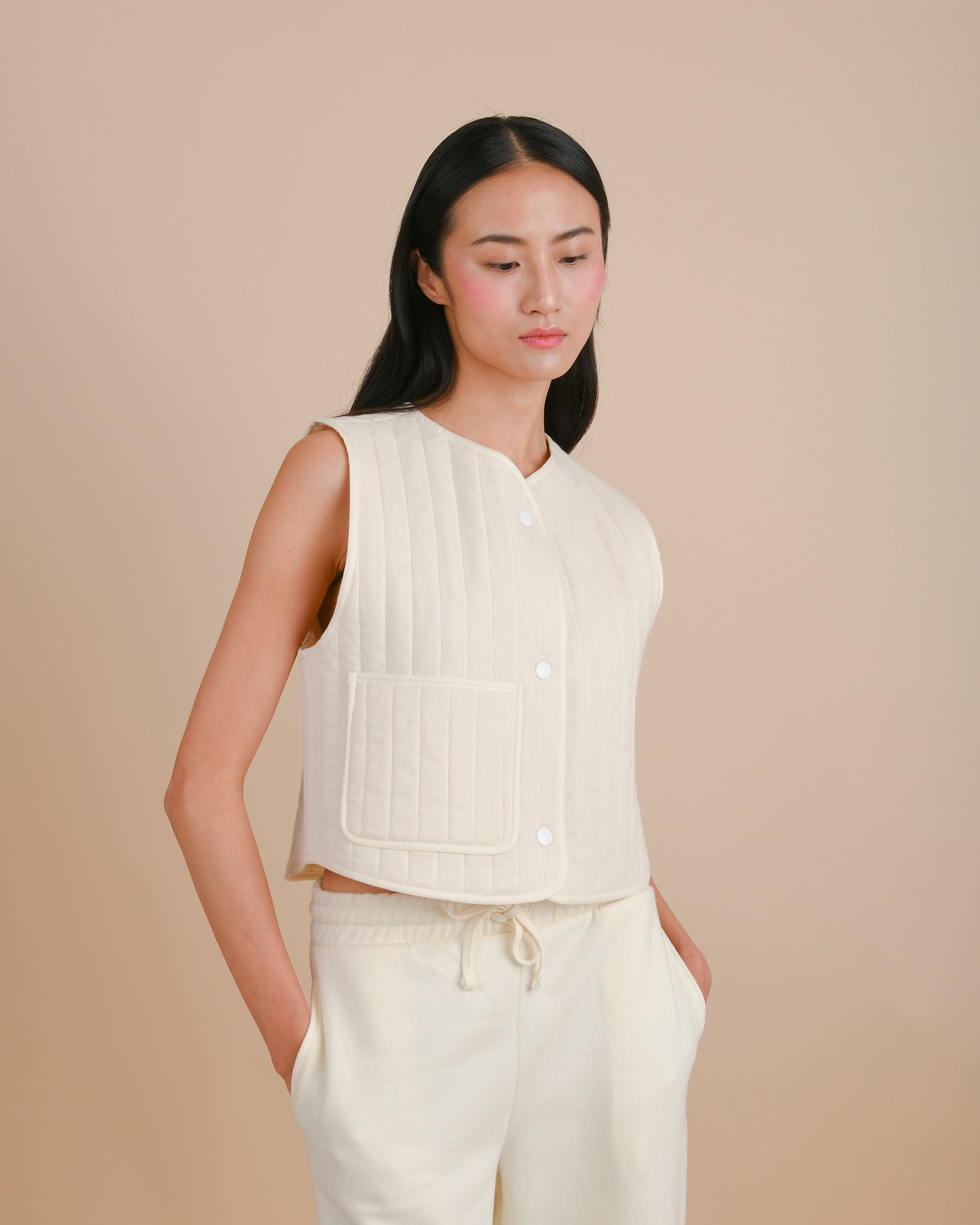 Jessi quilted gilet - Women