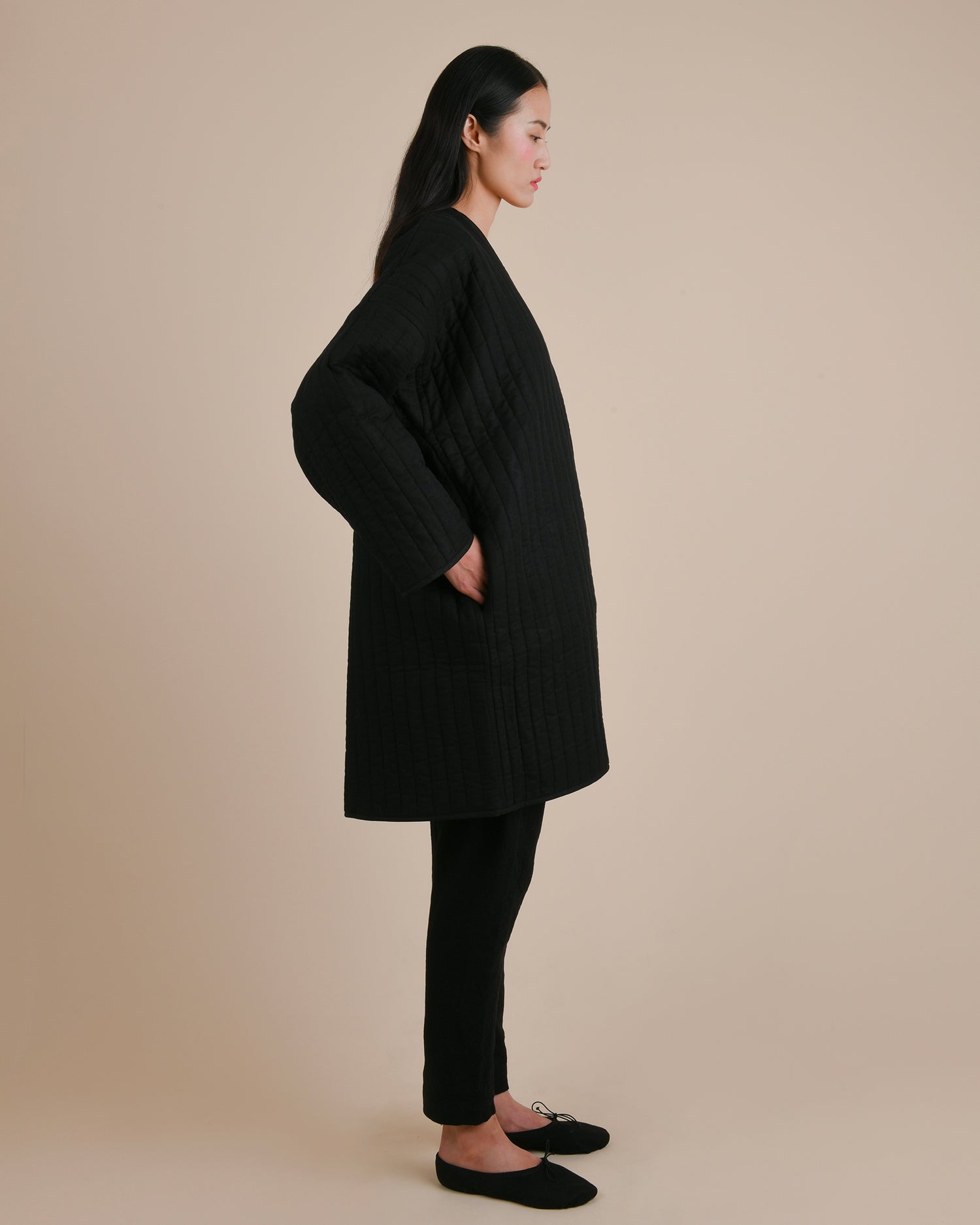 Blanket coat - Quilted