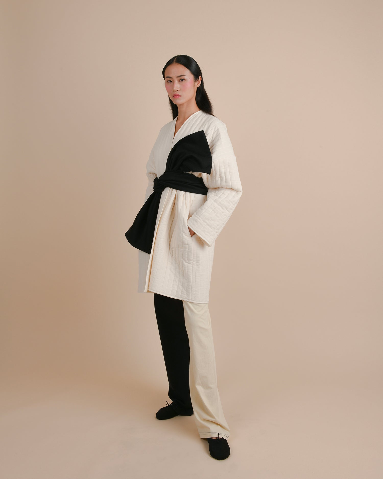 Blanket coat - Quilted