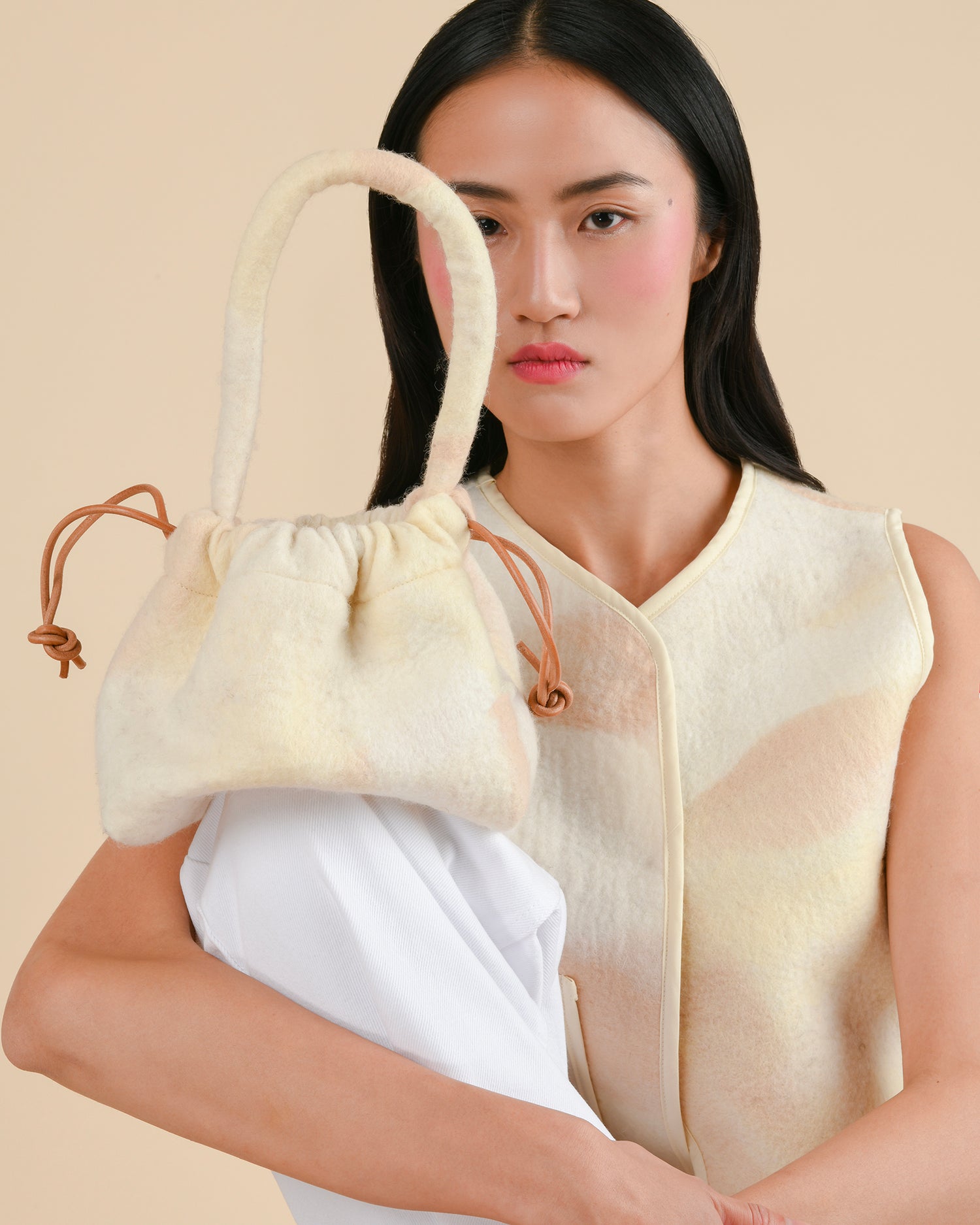 Dumpling bag - Felted