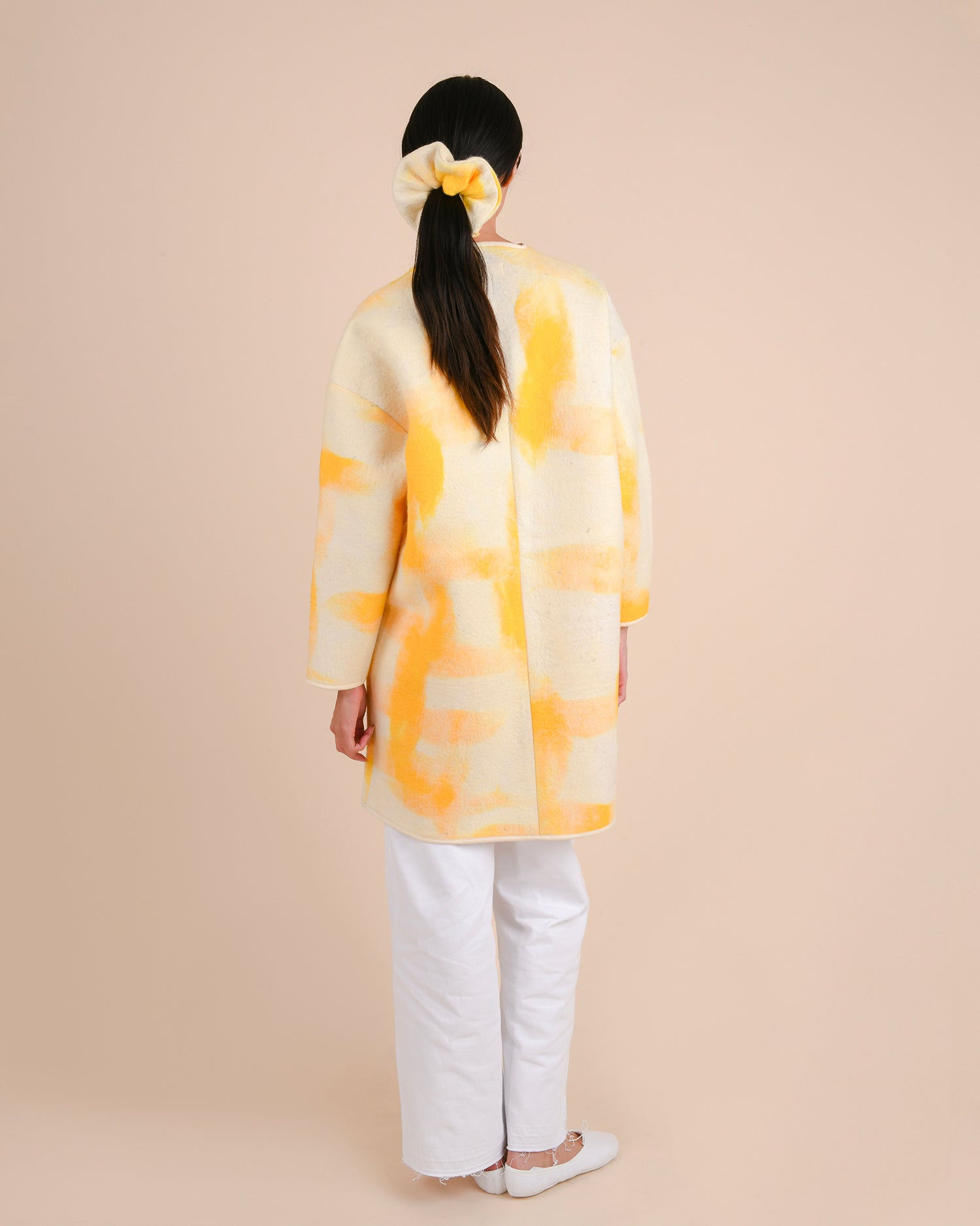 Blanket coat - Felted