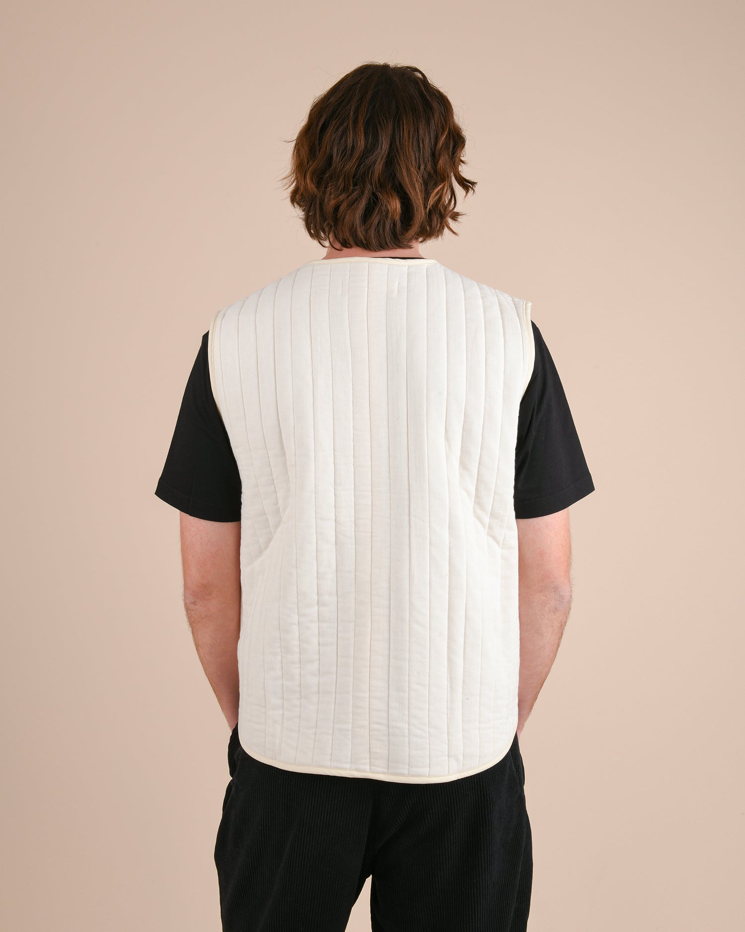 Jessi quilted gilet - Men