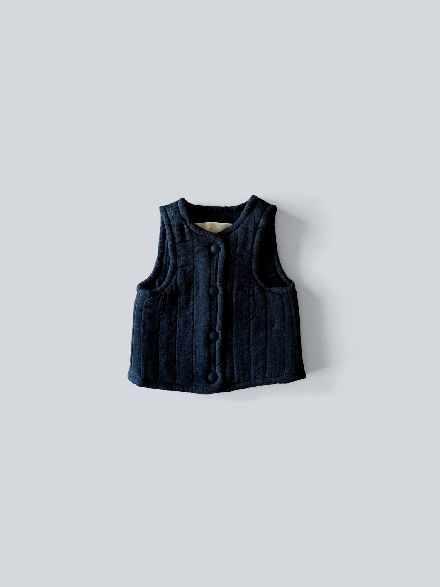 Baby quilted gilet