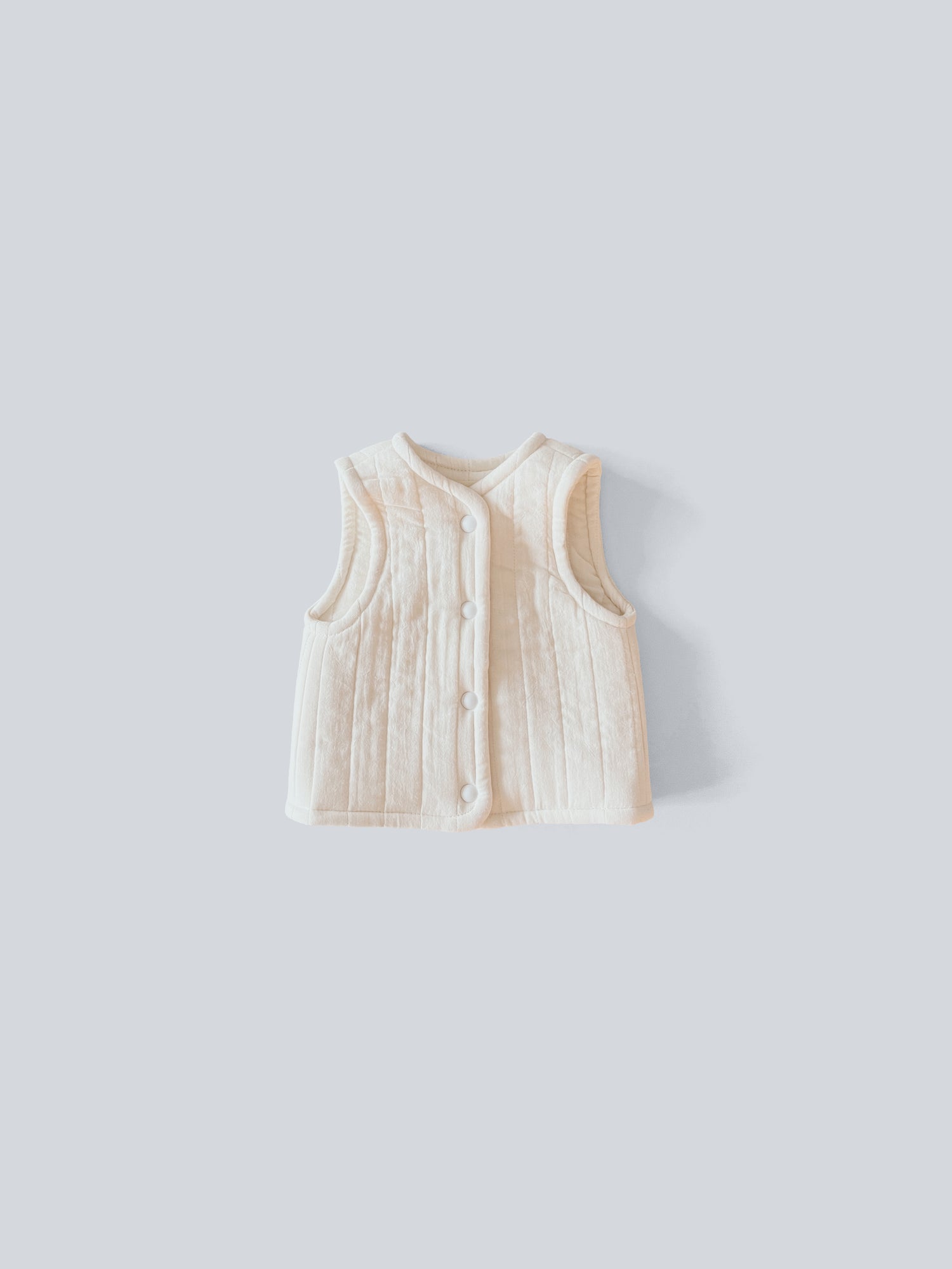 Baby quilted gilet