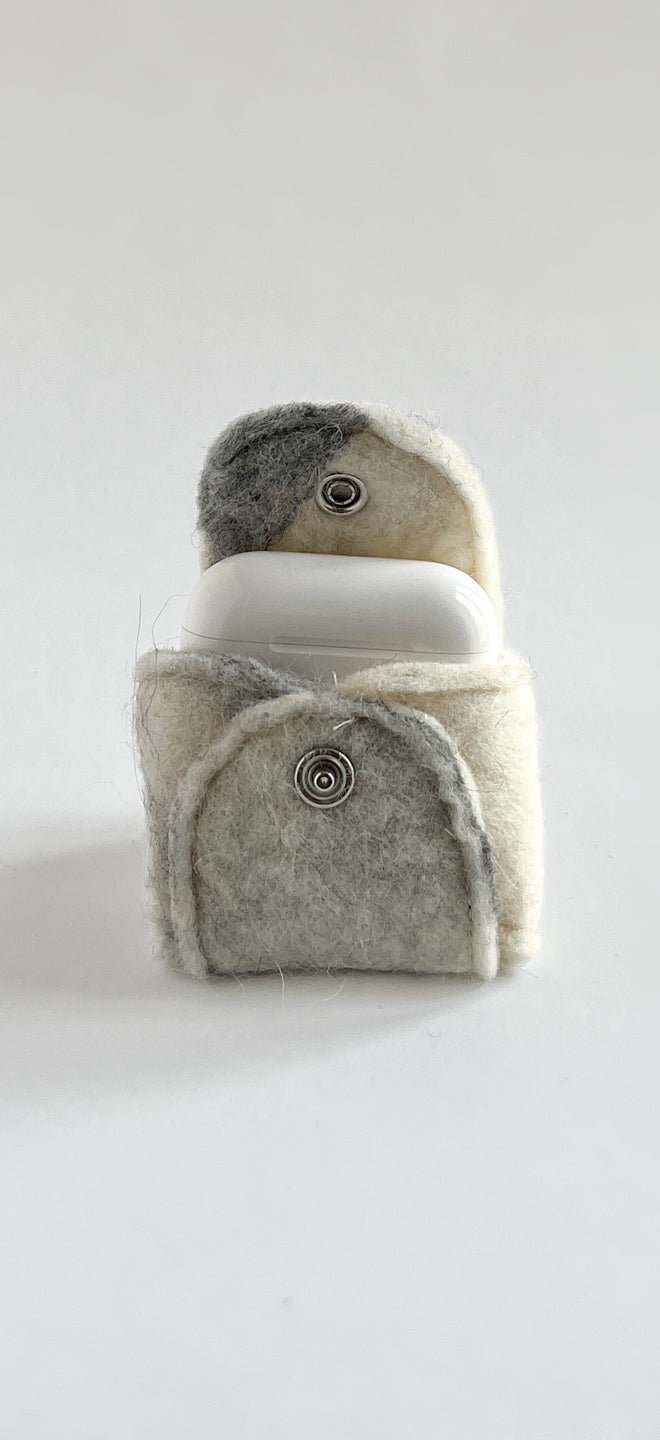 Felted AirPods case