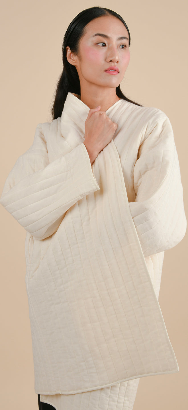 Blanket coat - Quilted