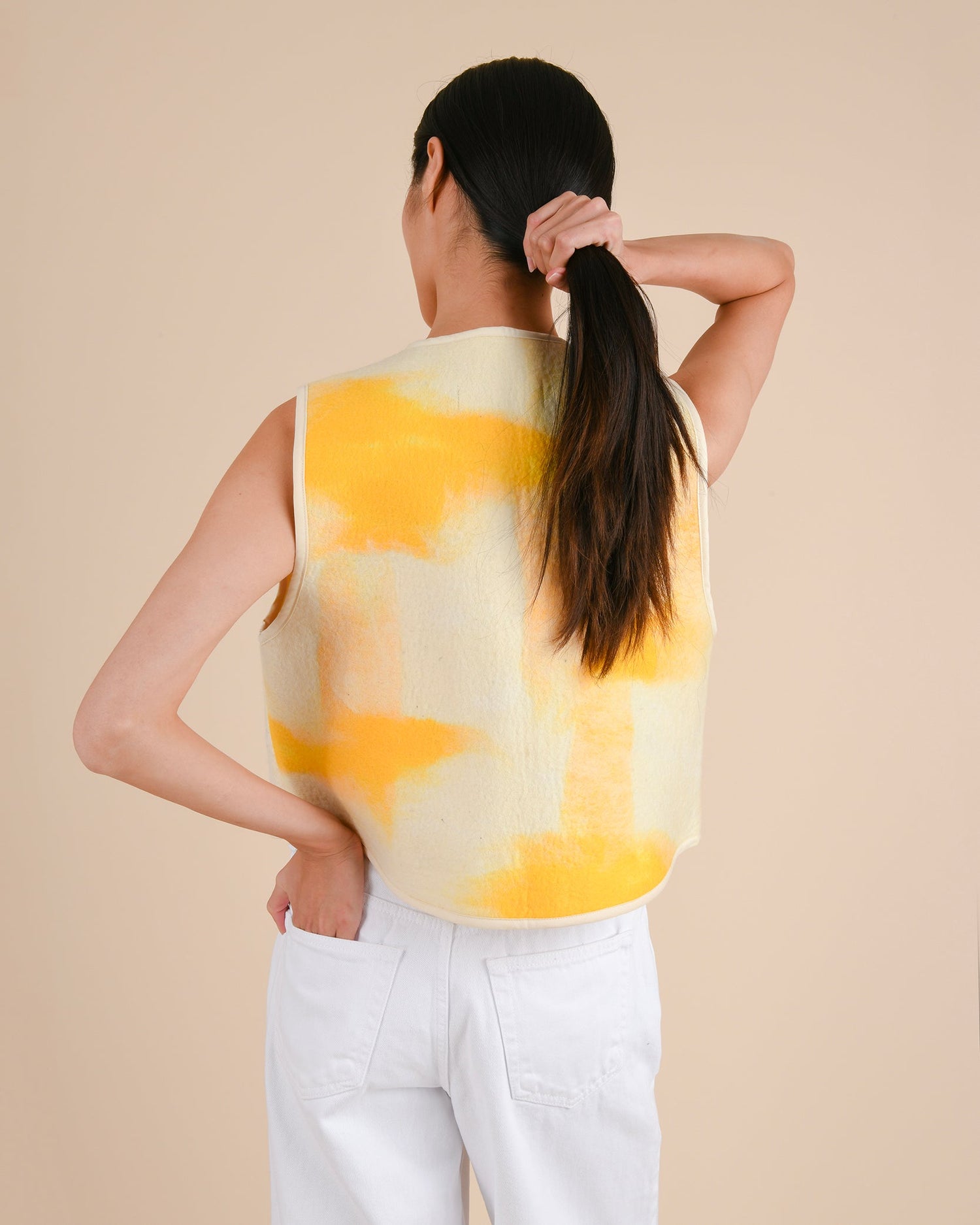 Jessi felted gilet - Women