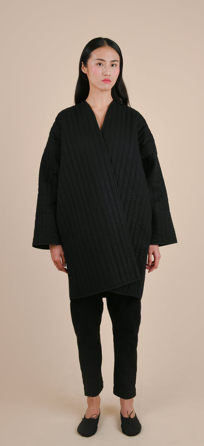 Blanket coat - Quilted