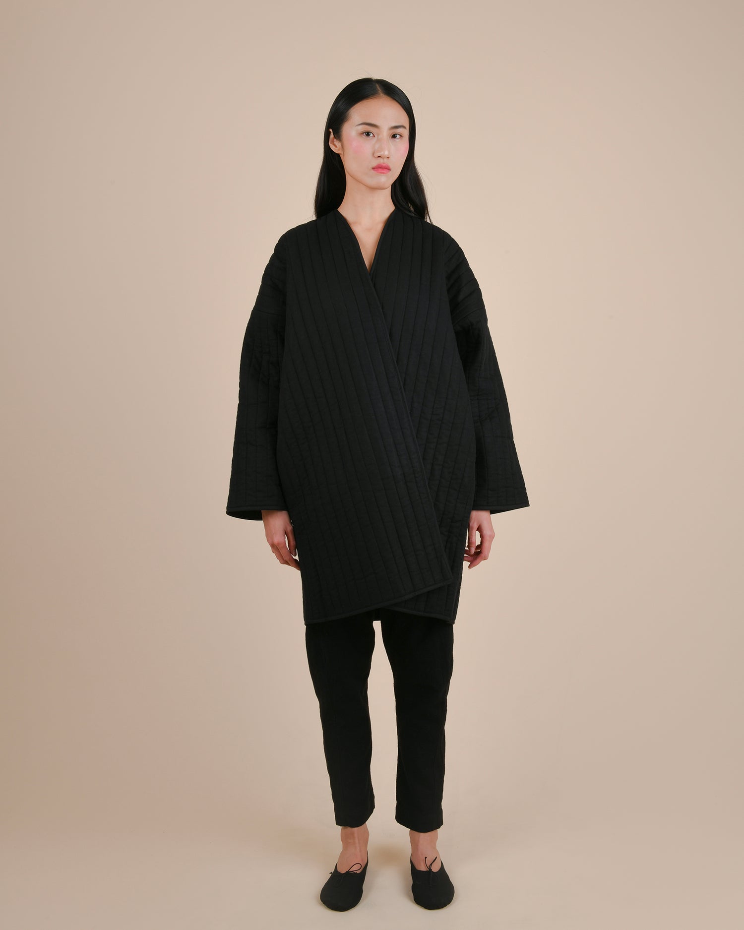 Blanket coat - Quilted