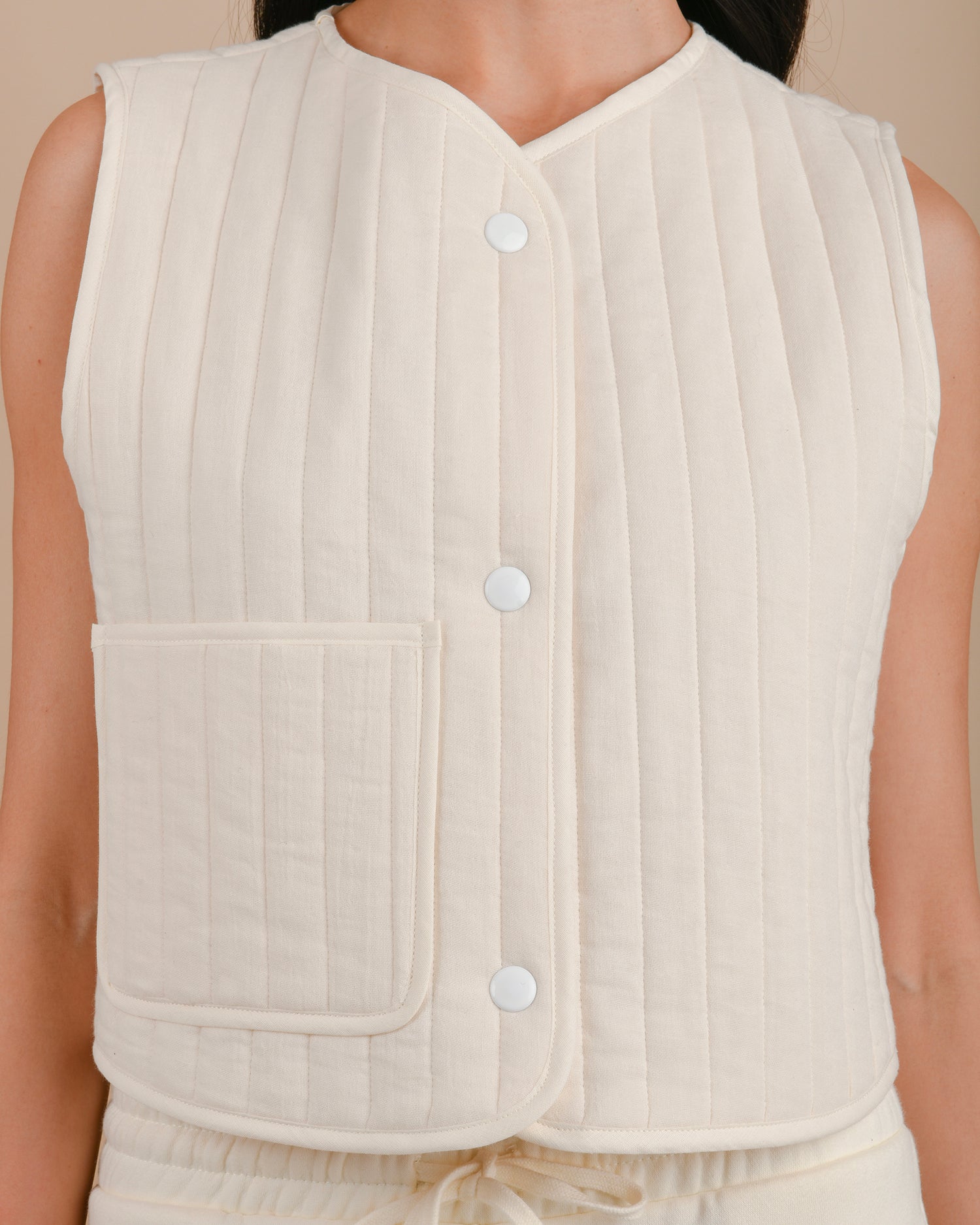 Jessi quilted gilet - Women