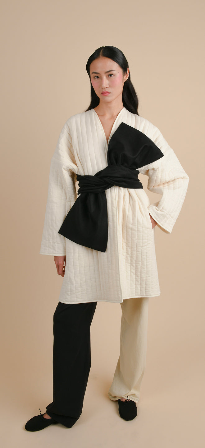 Blanket coat - Quilted