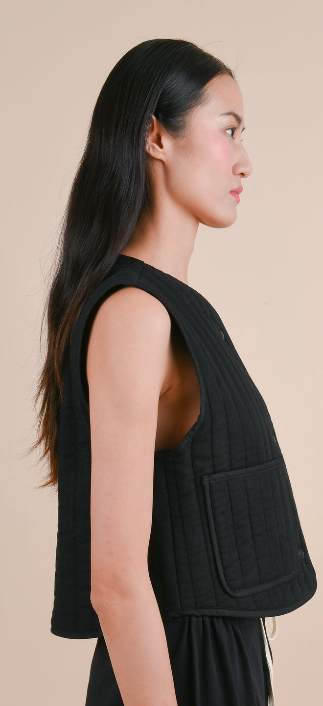 Jessi quilted gilet - Women