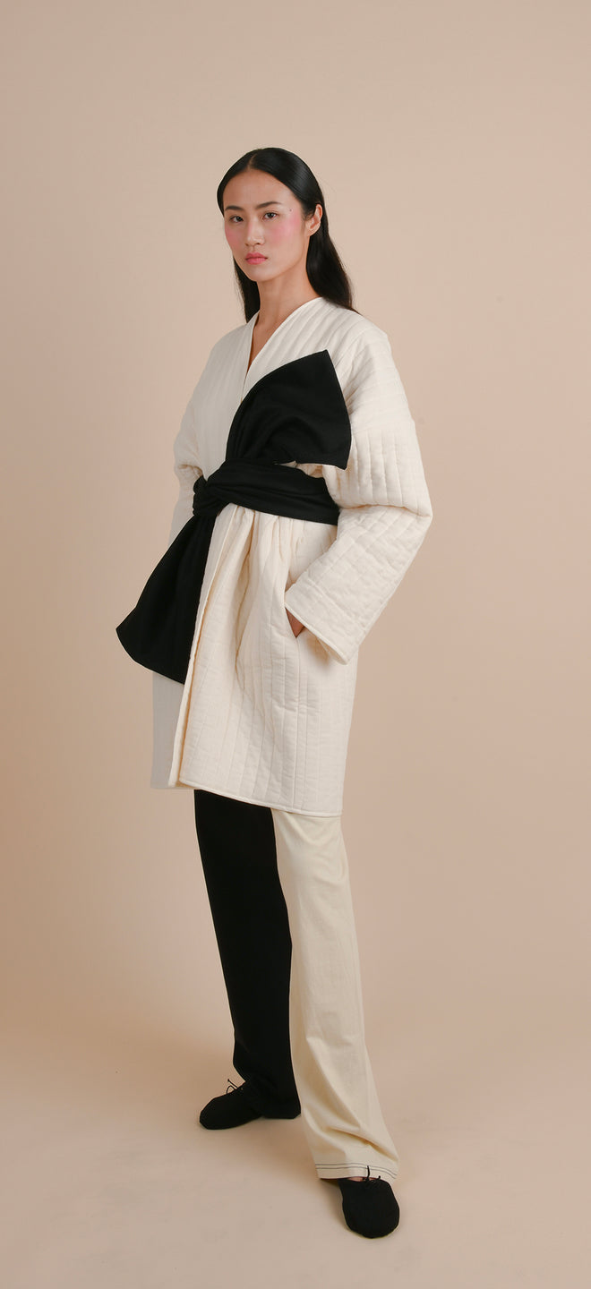 Blanket coat - Quilted