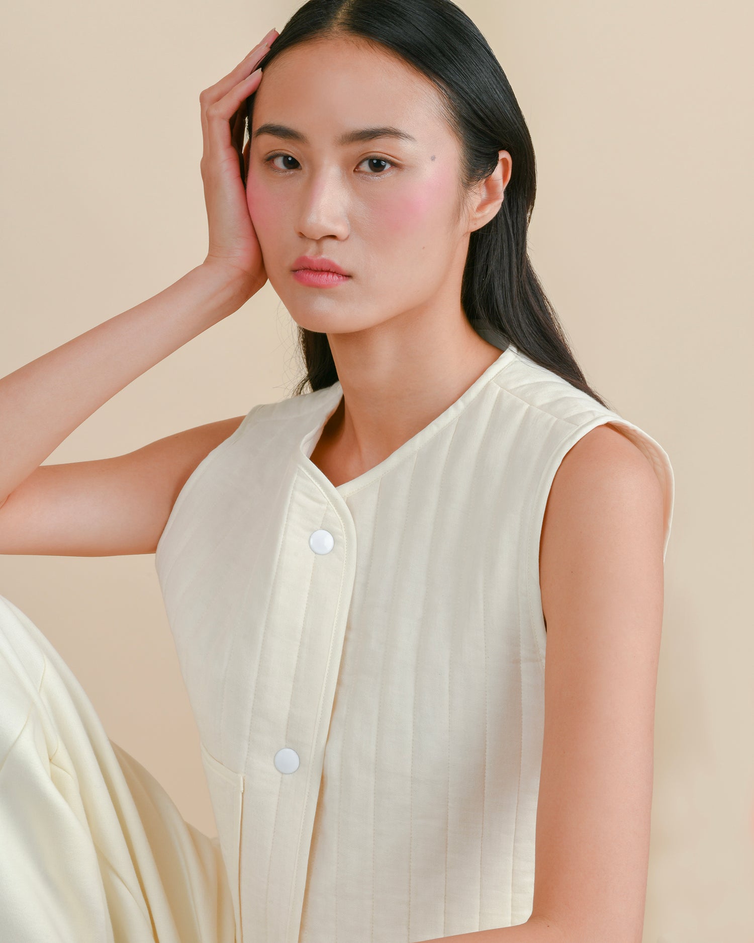 Jessi quilted gilet - Women