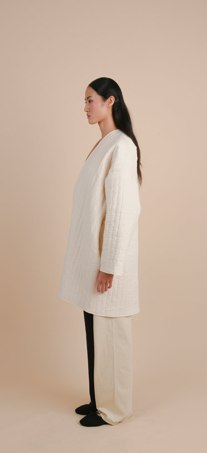 Blanket coat - Quilted