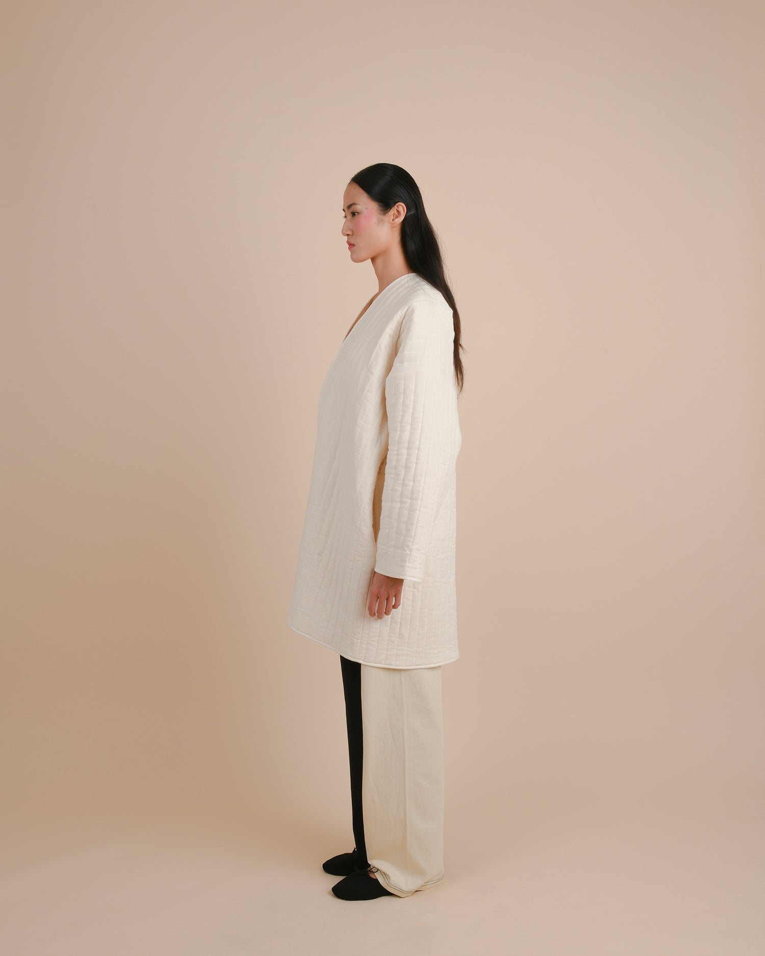 Blanket coat - Quilted