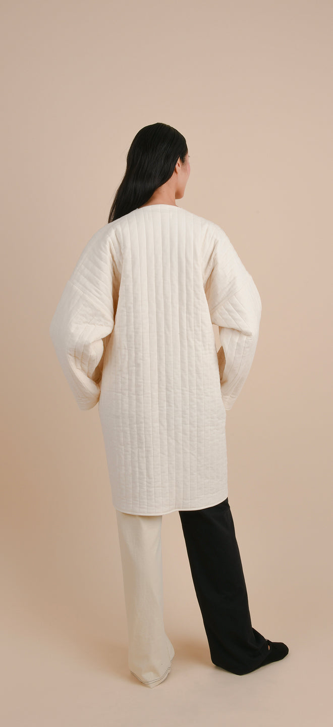 Blanket coat - Quilted