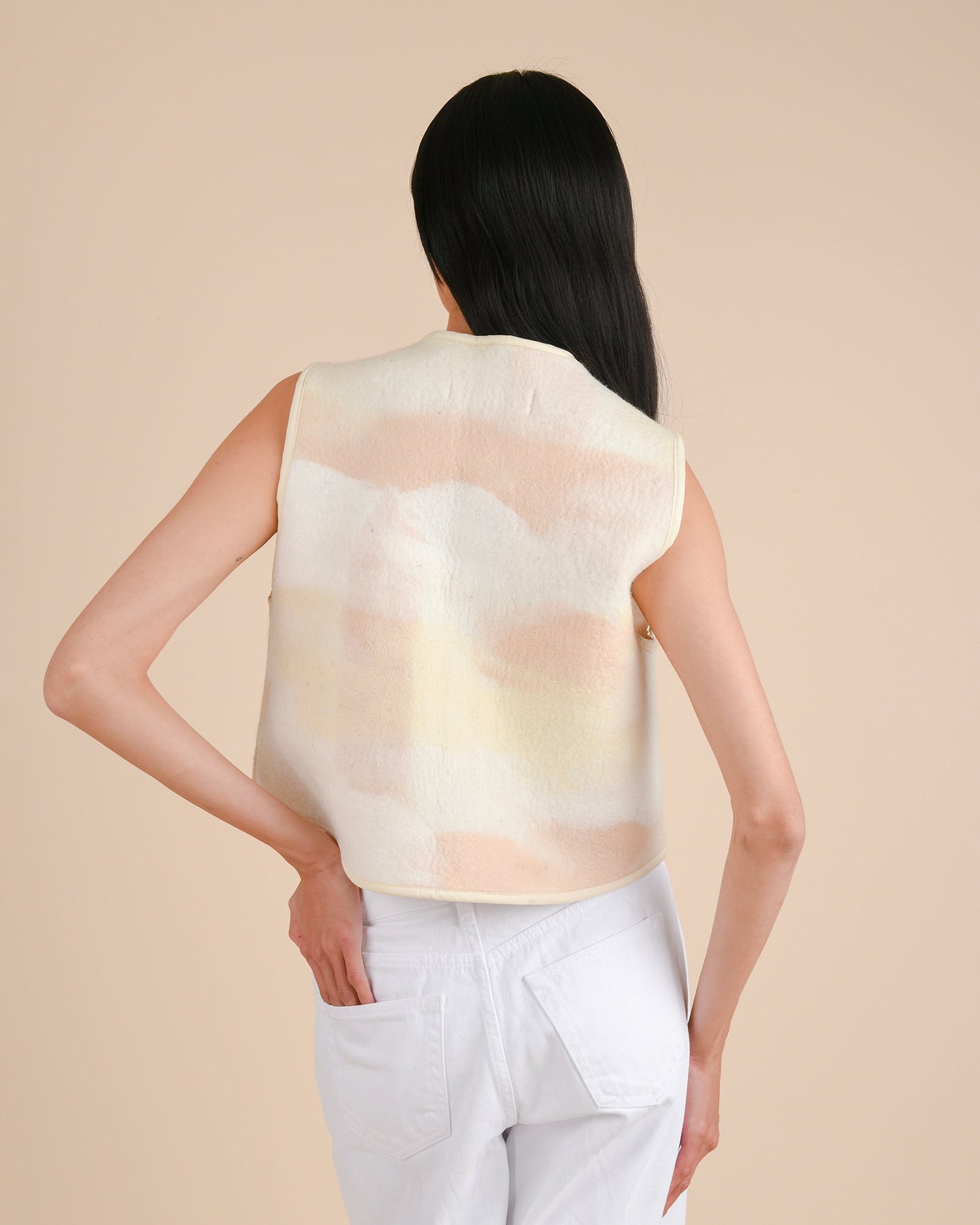 Jessi felted gilet - Women