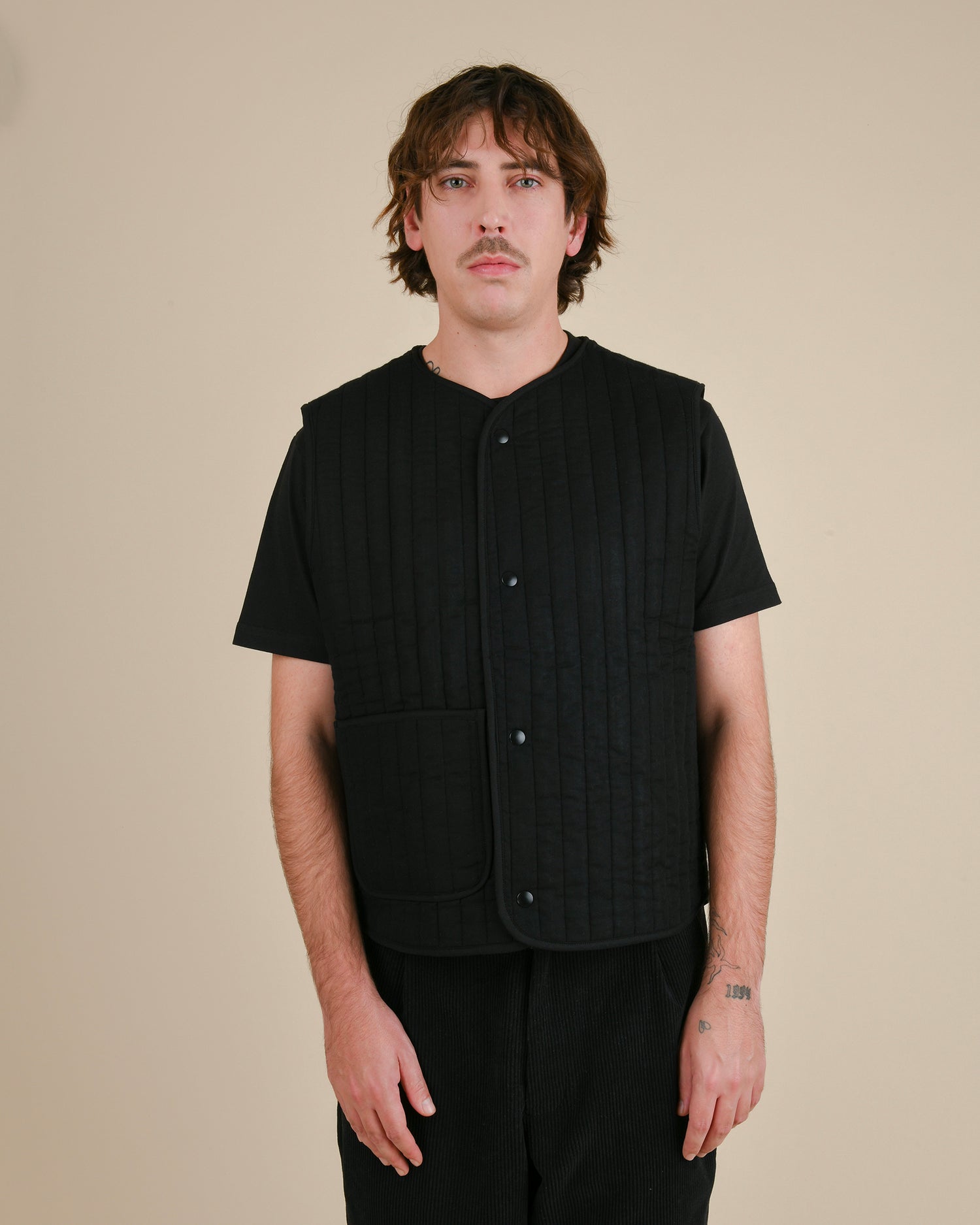 Jessi quilted gilet - Men