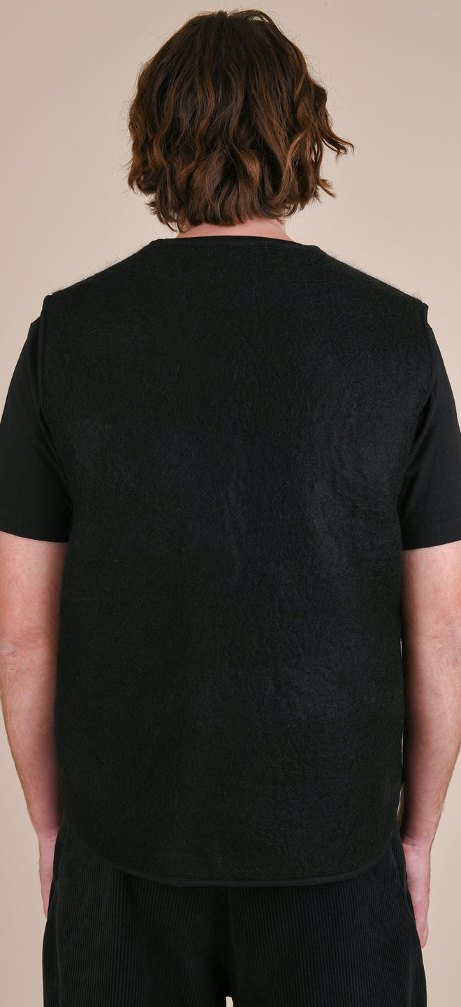 Jessi felted gilet - Men