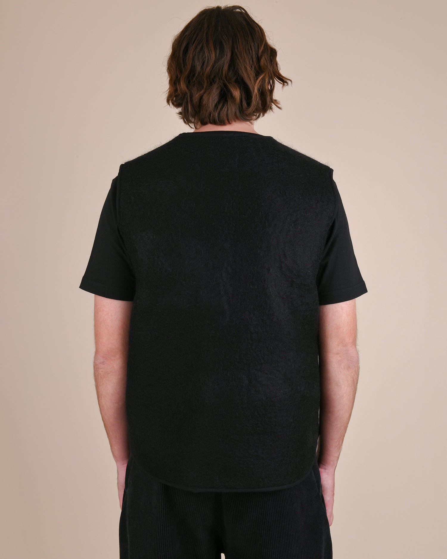 Jessi felted gilet - Men