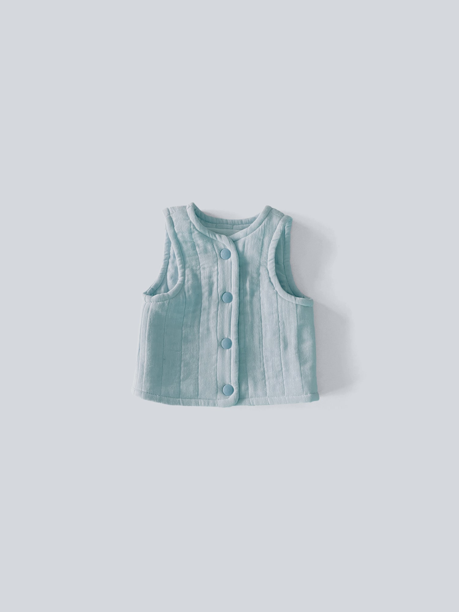 Baby quilted gilet