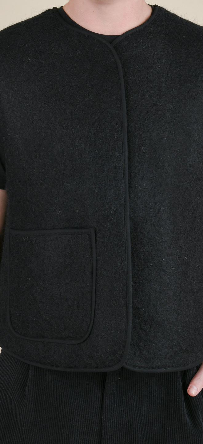 Jessi felted gilet - Men