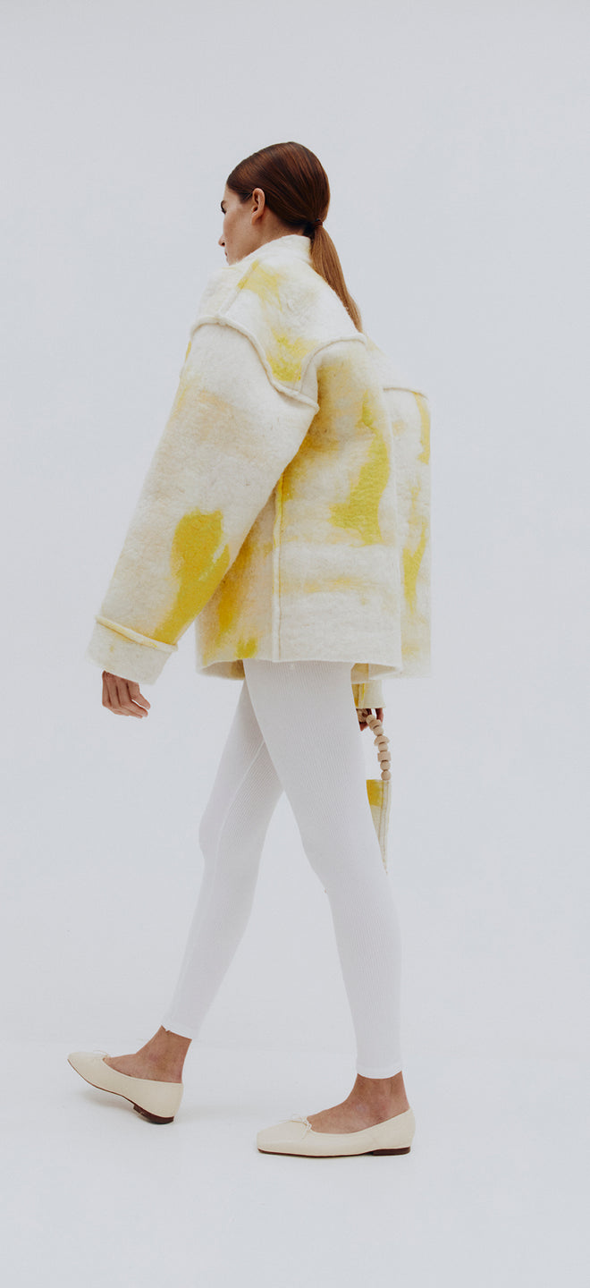 Victor felted jacket