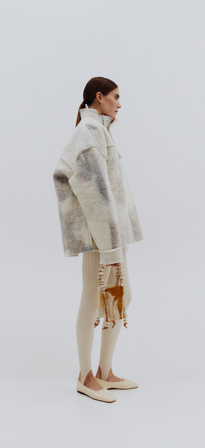 Victor felted jacket