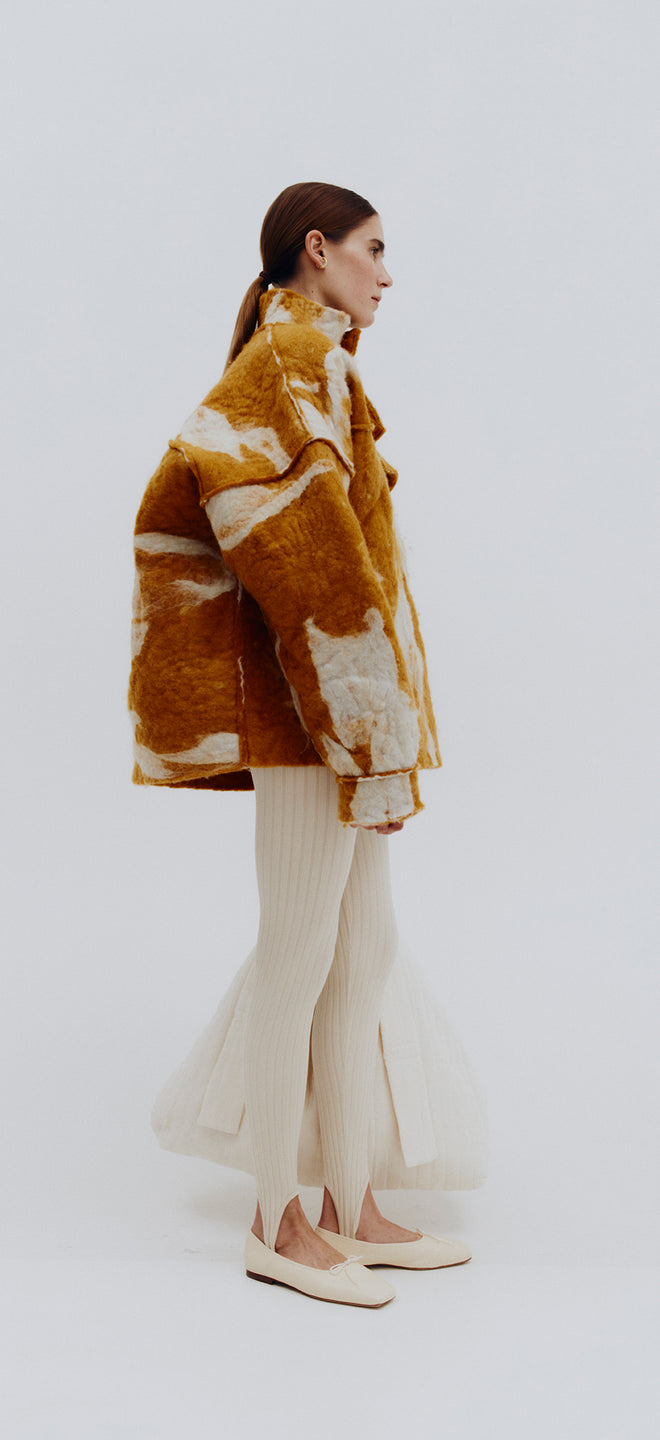 Victor felted jacket