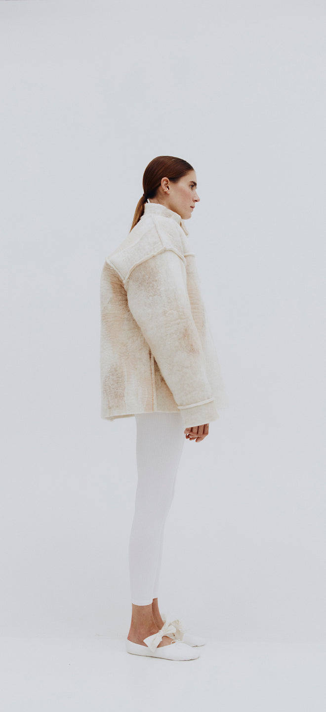 Victor felted jacket