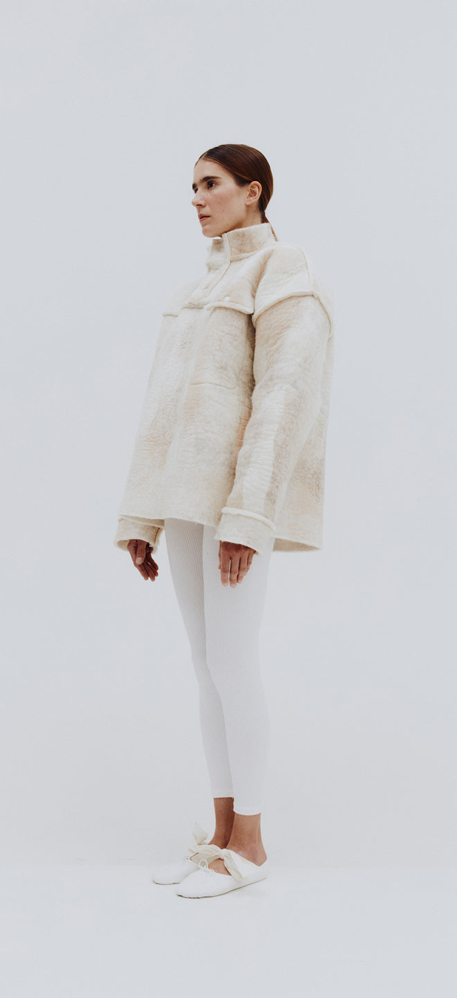 Victor felted jacket